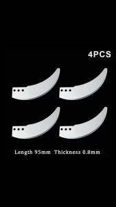 [ZY]4/8PCS 85mm Agricultural Chopper Blade Breeding Chicken Duck And Pig Feed Fruit Vegetable Cutting Machine Farm Cutter Grass