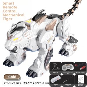 YILIXING | Intelligent Voice Controlled Induction Programming Bionic Walking Saber Toothed Tiger Robot Toy