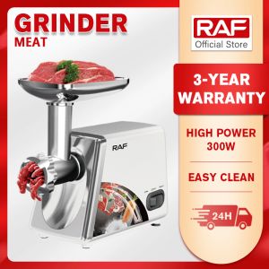 RAF Electric Meat Grinder Meat Mincer Heavy Duty Food Mixer Processor Household Sausage Filler Kitchen Appliance
