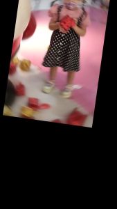 Setelan Dress Anak Perempuan Motif Polkadot / Gaun Anak Perempuan / Gaun Pesta Anak Perempuan