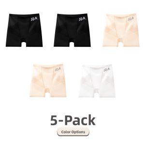 Miiow | High Waist Ice Silk Seamless Safety Pants Womens Summer Thin Briefs Anti-Light Short Pants Tummy Control Butt Lifting Underwear