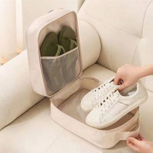3 layers Portable Travel Shoe Bag Sundries Underwear Clothes Bags Shoe Organizer Storage Bag Multifunction Travel Accessories