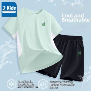 JKIDS | Breathable Quick-Dry Boys T-Shirt and Shorts Set