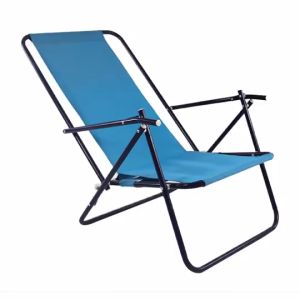 Camping Picnic summer Fishing Folding Beach Chair Outdoor recliner chair Beach Chaise Lounger Sunbed with Adjustable Chair (YT-316)