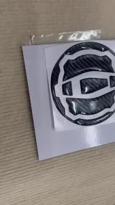 FOR Kawasaki Models 2017-2024 Ninja 400/650 Z650 Z900 Motorcycle Fuel Cap Protection 3D Sticker