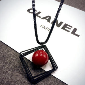 Dây Chuyền Áo Len Tua Rua Dài Phong Cách Hàn Quốc Thời Trang Thu Đông Đa Năng Trang Sức Cổ Trang Trọng Dây Chuyền Áo Hoodie Trang Sức Hợp Kim Cho Nữ