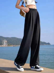 CAMEL | High Waist Loose Drapey Quick Dry Pants