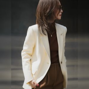 YUFUQING | Elegant Slim French Style Suit Jacket