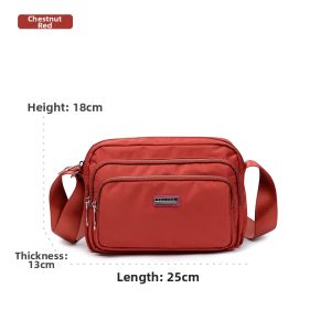 Fouvor | Lightweight Oxford Cloth Crossbody Bag