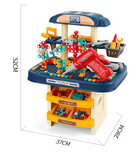 Đồ Chơi Kỹ Sư Cơ Khí 368 Chi Tiết – Dụng Cụ Vặn Ốc Vít Khoan Pin Sạc Cho Bé Lắp Ghép Mô Hình