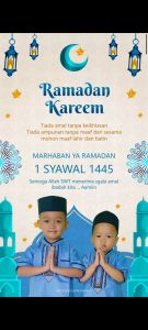 Video Ucapan Ramadan dan Idul Fitri | Custom Desain