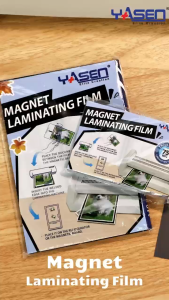Yasen 75mic Magnet Laminating Film 110 160mm 20 Sheets  Photo & Card Protection DIY Magnet