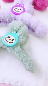 Jepit Rambut Bulu Karakter Jedai Rambut Wanita Gaya Korea Aksesoris ptt