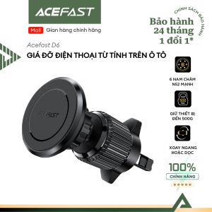 Giá đỡ điện thoại từ tính ô tô ACEFAST D6 hỗ trợ nam châm N52 từ tính - Hàng chính hãng