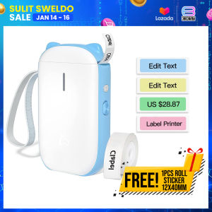 Thermal Label Printer Bluetooth CT20B-BBL with GIFT 1Roll Sticker 12x40mm x 170pcs Chiteng Brand