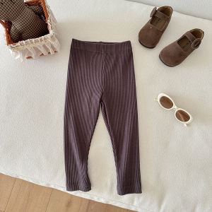 Baby Boys Girls Pure Color Pants Childrens Clothes Pants Autumn Casual Kids Leggings