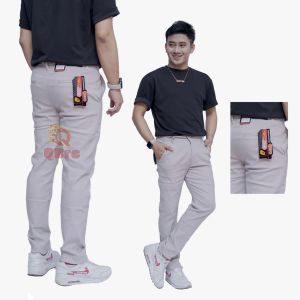 CELANA PRIA CHINO Slim Fit panjang kerja kantor santai liburan cowok SIZE 27-38