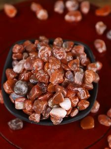 1Kg Đá mã não vụn tự nhiên giảm stress mang lại may mắn Đá vụn phong thuỷ trang trí để bàn làm việc Vụn đá thạch anh tự nhiên 100% thanh tẩy đã mài nhãn bóng
