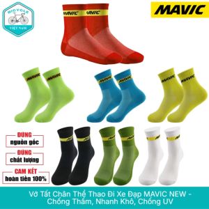 Tất (Vớ) Thể Thao Đi Xe Đạp MAVIC 02 – Thoáng Khí Nhanh Khô Chống UV (New)