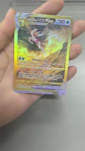 Keeppley | 5Pcs Pokemon Collection Cards VSTAR Mewtwo Giratina Dialga Arceus Palkia RARE Self Made Single Card Classic Game Anime Card Gift