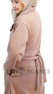 Vandqiu Long Coat: Jaket Wanita Musim Dingin Dengan Desain Elegan