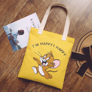Mori Style Minimalist Harajuku Students Canvas Bag