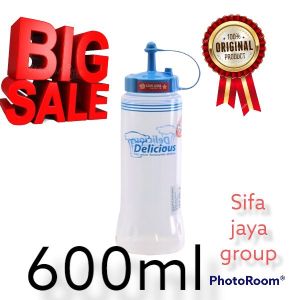 botol kecap Lion star/botol saus Lion star 600ml