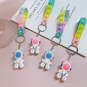 [BISA COD] KEY CHAIN CUTE GANTUNGAN KUNCI LUCU & UNIK SERBAGUNA ASTRONOT SERIES