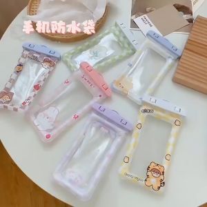 Túi Chống Nước Điện Thoại Viền Phao Loại Lớn - Túi Đựng Điện Thoại Đi Bơi Đi Biển Du Lịch - Loại dày kèm dây đeo Trùm Sỉ Gia Thành