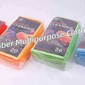 Microfiber Cleaning Cloth 12 Pack Cleaning Rags Super Absorbent for Window Household and Kitchen 12"X12"