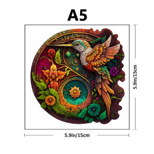 Pirate World Wooden Animal Puzzle - High Quality Puzzle for Adults - Childrens Fun Gifts - Home Crafts Decoration - Snowpack Wo