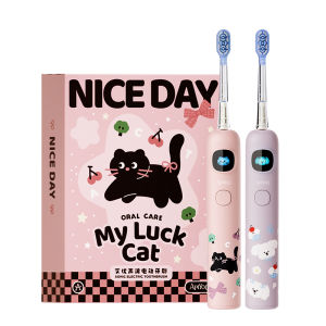 ApiYoo | Soft Bristles Sonic Electric Toothbrush Gift Set for Kids & Adults