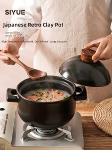 SIYUE | Heat-Resistant Non-cracking Clay Pot