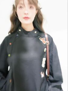 KEIKO | Elegant & Stylish Wiener Dog Embroidery Shirt for Women