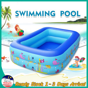 Children Swimming Inflatable Bath Pool Outdoor Play Bathing Pool Family Kids Baby Bath Showering Water Pool Ocean Ball Pool Outdoor Toy Kolam Mandi Besar