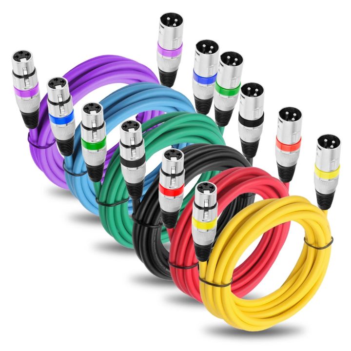XLR Cable 3 Pin Balanced XLR Male To Female Microphone Cable Noise xlr-cable-3-pin-balanced-xlr-male-to-female-microphone-cable-noise