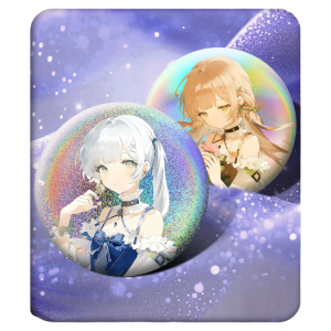 Huy Hiệu Anime Hình Ảnh Đặt Hàng DIY Fan-made Sứ Trắng