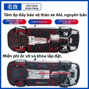 MINGJING | Vỏ Bảo Vệ Gầm Xe Cho Audi A6L 12-20