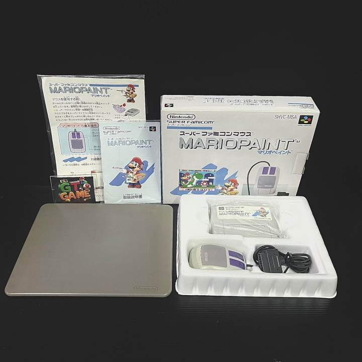 Jogo Mario Paint Super Famicom Original Nintendo Japonês
