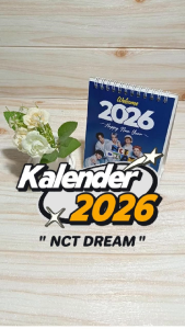 KALENDER MEJA 2026 - KPOP NCT DREAM