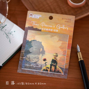 Adhesive Sticky Notes Prince Error Note Student Cute Cartoon High Adhesive Multi Use Paper Stationery Business Supplies