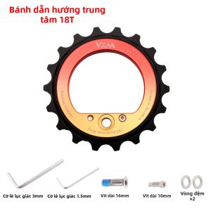 VXM | Bánh Xích Lệch Tâm Bạc Đạn Gốm Sau 18T