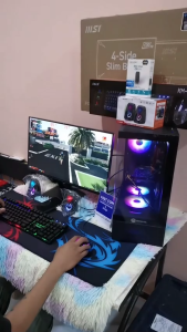 คอมพิวเตอร์ คอมประกอบ เล่นเกม ทำงาน เรียน i7-8700 4.6G 6C/12T|DDR4 16G|RX6500XT 4G|M2 512G|LED20-27 USED