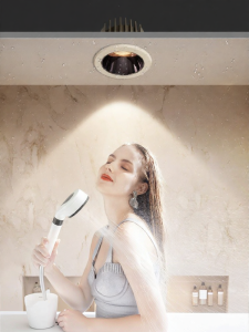 JINGYA | Ultra-thin Frameless Recessed Waterproof IP65 Anti-fog Downlight for Bathroom Kitchen
