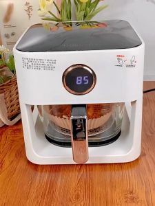 【Fast Delivery In Stock】8L Air Fryer Multifunctional Touch Visual Screen Fully Automatic Cooking Air Fryer 空气炸锅
