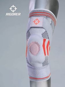 Rigorer Knee Support Anti-Collision Pad Non-slip Sport Knee Pad for Basketball Breathable Protective Gear