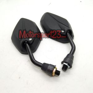 Spion Jupiter Standar Spion Motor Model Jupiter gagang hitam kaca bening/putih Universal Mx Vega Zr Vega R New F1ZR Vixion Mio J Soul GT Jupiter Z New Crypton