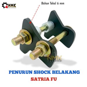 Penurun Shock Belakang Satria Fu Tebal 6 mm Pemendek Monoshock Fu