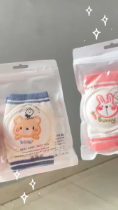 COCONI BABY KNEE PADS PROTECTOR // PELINDUNG LUTUT BAYI SAAT MERANGKAK MOTIF BERUANG DAN KELINCI