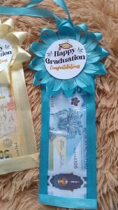Graduation Money Sash - Durable Plastic Material
